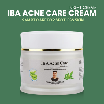 IBA Acne Care Cream - IBA Organics 4K HD Product Photo 1