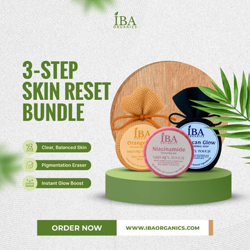 3-Step Skin Reset Bundle - IBA Organics 4K HD Product Photo 1
