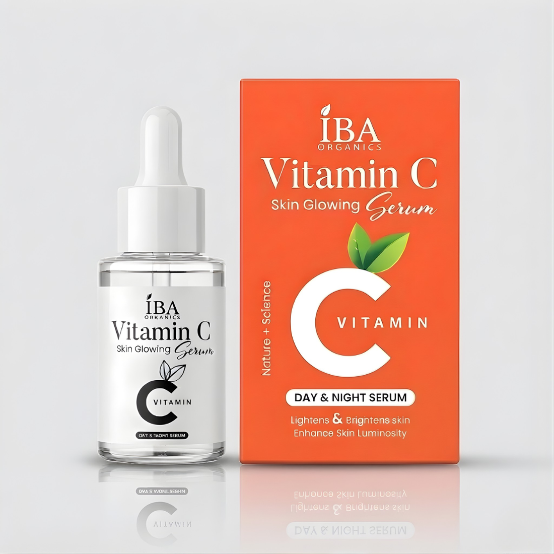 Vitamin C Skin Glowing Serum - IBA Organics 4K HD Product Photo 1